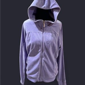 Juicy Couture Lavender Zip-Up Hoodie